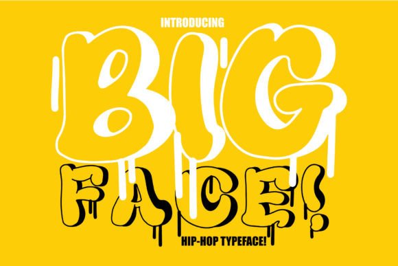 Big Face: A Bold, Playful Font for Creative Projects