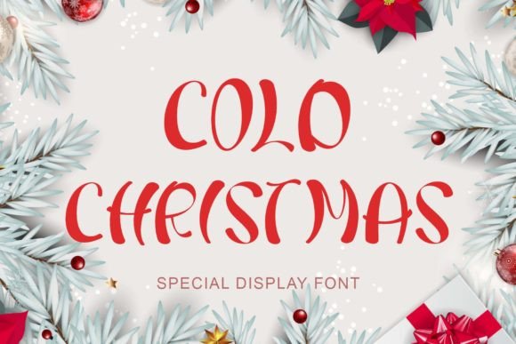 Cold Christmas: A Whimsical Font for Creative Workflows