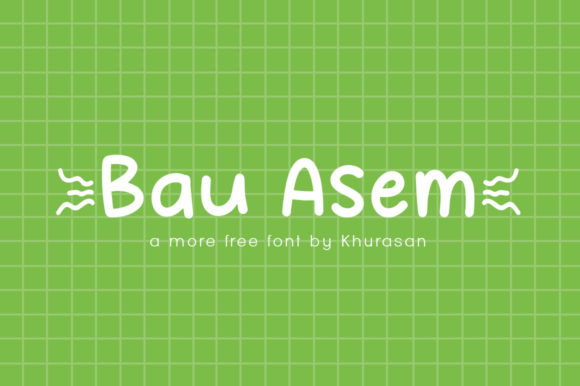 Discover Bau Asem: A Modern Display Font for Creative Design
