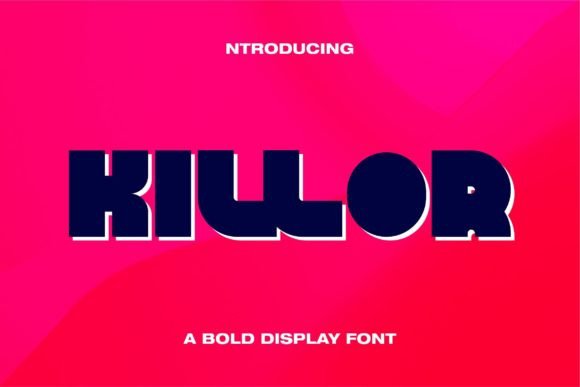 Killor: A Bold and Unique Display Font for Creative Projects