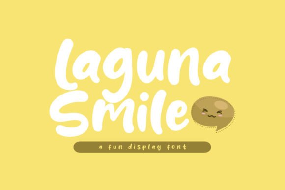 Laguna Smile: A Playful Font for Creative Designs
