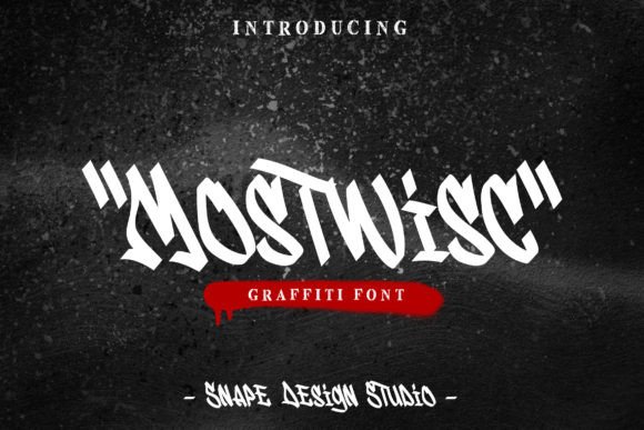 Mostwisc: The Ultimate Display Font for Urban Creativity