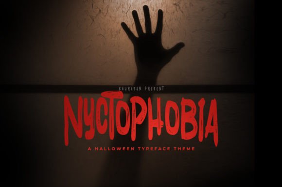 Nyctophobia: The Perfect Font for Horror and Halloween Designs