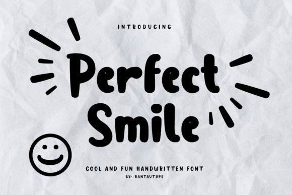 Perfect Smile: A Fun, Modern Font for Creative Projects