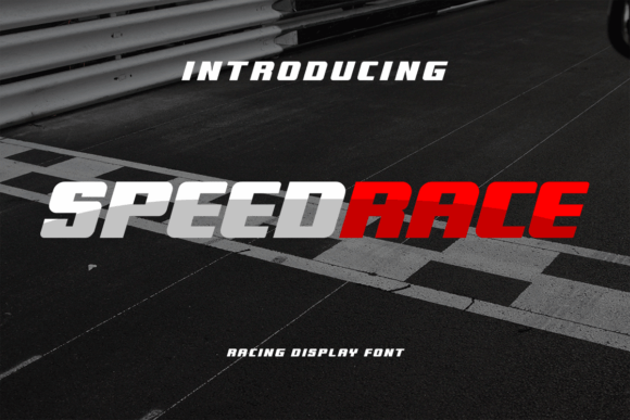 Speedrace: A Bold, High-Speed Font for Creative and Professional Use