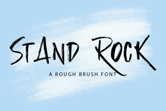 Stand Rock: A Versatile Brush Font for Professional and Creative Workflows